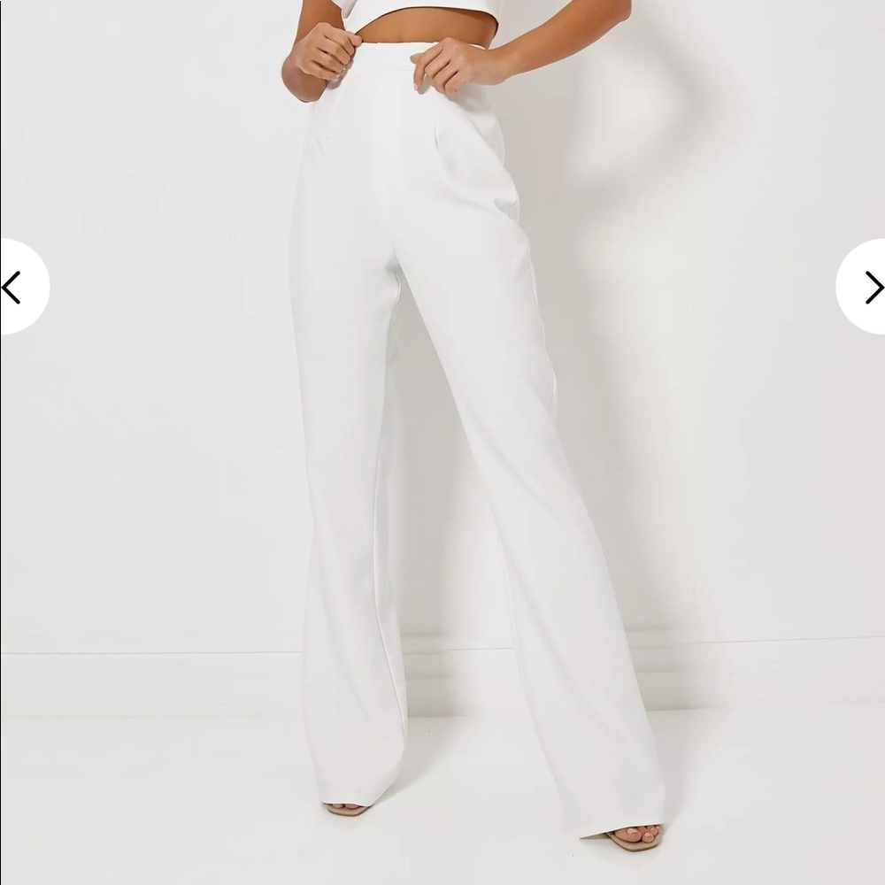 Missguided White Pants